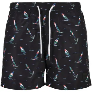 Urban Classics Pattern Swim Shorts Maillot Homme, Surf Aop, 3XL pas cher