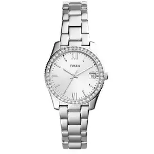 Fossil Scarlette Mini ES4317 Dameshorloge 32 mm - Zilverkleurig pas cher