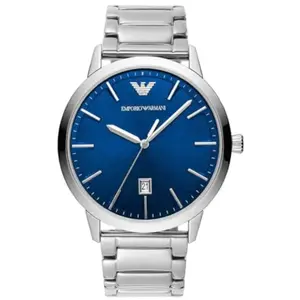 Emporio Armani Herenhorloge analoog quartz One Size Blauw 32017145 pas cher