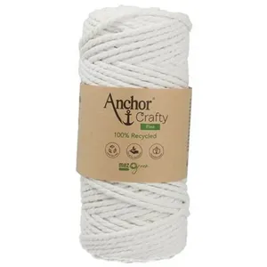 Corde macramé fine ANCHOR - Couleur 01131 - 65m et 250g pas cher