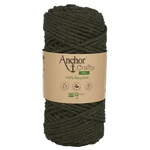 Cordelette - ANCHOR - Crafty fine - 65 m - 250 g - 80% coton recyclé pas cher