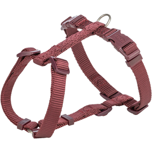 Trixie Hondentuig Premium H-Tuig Sangria Rood - 30-44X1 Cm (XS, Chien), Collier + laisse pas cher