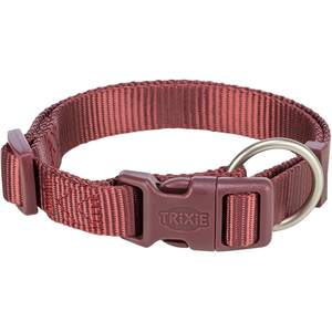 Trixie Collier Hond Premium Sangria Rood - 22-35X1 Cm (XS, Chien), Col... pas cher