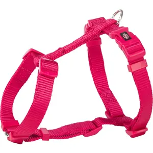 Trixie - Hondentuig Premium - H-Tuig - Fuchsia - 52 - 75 x 2 cm pas cher