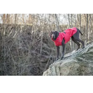 Trixie Regenjas Hond - Vimy - Rood - Ruglengte 40 cm - M pas cher