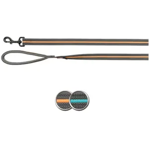 Comparateur de prix : TRIXIE Fusion Fusion Sangle extra large L   XL 1,80 m/25 mm Graphite/Bleu océan