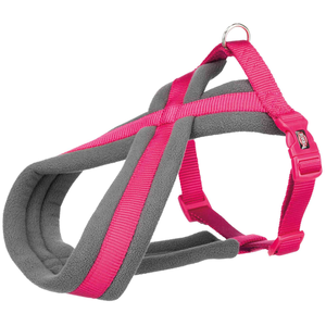 Comparateur de prix : Trixie Premium Touring Harnais - L: 60-90 Cm/25 Mm, Fushia