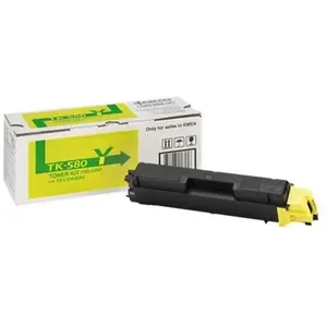 Kyocera - TK-580Y - Tonercartridge - 1 stuk - Origineel - Geel pas cher