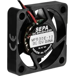 SEPA Ventilateur haute performance (1x), Ventilateur PC, Noir