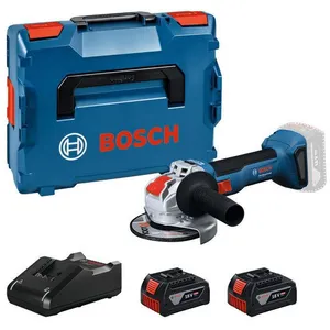 Meuleuse d'angle Bosch Professional GWX 18V-8 18V 125 mm avec 2x4,0Ah