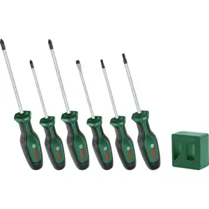 Bosch Set de 6 tournevis avec outil de magnétisation