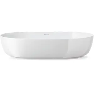 Comparateur de prix : Duravit Luv opzetwastafel 70x40cm ovaal zonder kraangat zonder overloo...