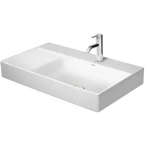 Duravit, Lavabo, Lavabo DURASQUARE sans meuble vasque, hauteur totale ...Vendu pargalaxus