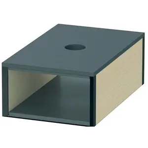 Duravit, Armoire de salle de bain, Boîte à ustensiles XSQUARE avec couvercle, 55x100x160mm érable massif pas cher