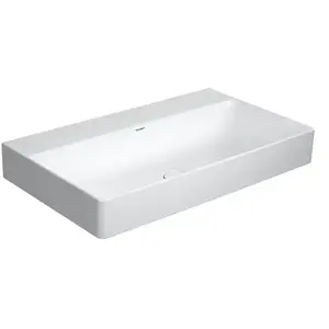 Comparateur de prix : Duravit, Lavabo, Lavabo DURASQUARE sans meuble avec plan de toilette 8...