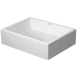 Comparateur de prix : Duravit Vero Air Vasque 500x380 mm, sans trop-plein, sans trou de robi...