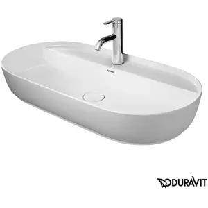 Duravit, Lavabo, Vasque à poser LUV o ÜL m HLB 800x400mm 1 HL blanc sa...Vendu pargalaxus