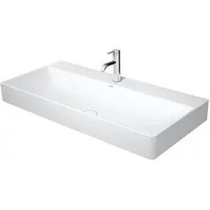 Duravit, Lavabo, Lavabo DURASQUARE sans meuble avec plan de toilette f...Vendu pargalaxus
