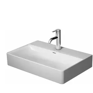 Duravit Wastafel DuraSquare 60x40 cm Wit WonderGliss pas cher