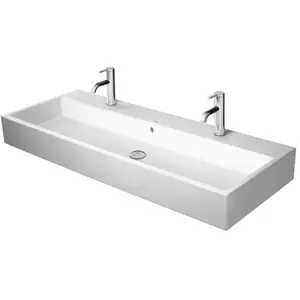 Duravit, Lavabo, Plan de toilette VERO AIR m HLB 2 HL geschli 1200x470...Vendu pargalaxus