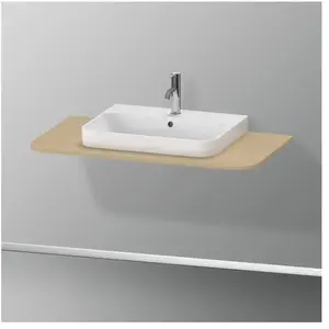 Duravit, Meuble sous-lavabo, Happy D.2 Plus Console HP031E, 1000x550 mm, 1 découpe, pour pied de lavabo HP4931, HP4941 pas cher