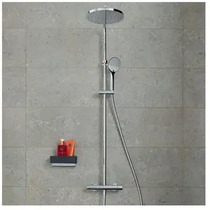 Duravit B.2 Douchemengkraan 26x46x122 cm Chroom pas cher