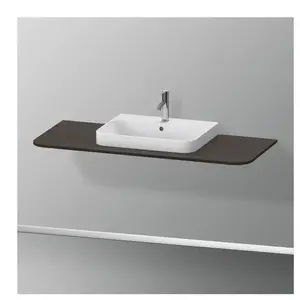 Duravit, Console de lavabo, Console Happy D.2 Plus 1300 x 550 mm noyer brossé HP031KM6969 pas cher