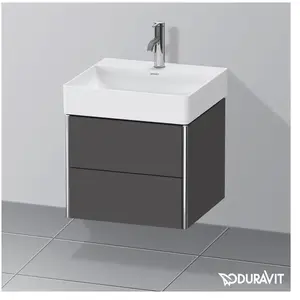 Duravit, Meuble sous-lavabo, XSquare meuble-lavabo mural 48,4x46,0 cm,... pas cher