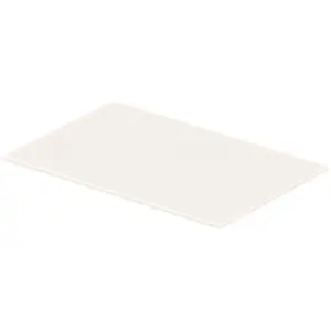 Duravit, Accessoires pour meubles de salle de bains, Insert en verre DURASQUARE pour console métallique 003115/116 blanc pas cher
