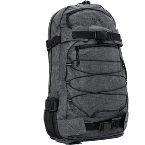 Forvert Melange Louis Backpack, Couleur : noir mel., Taille : OS, Noir chiné, Einheitsgröße, Rucksack pas cher