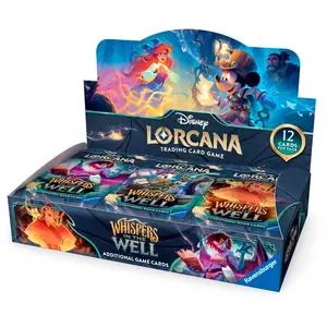 Lorcana Cartes à Collectionner Whispers In The Well Booster Display Anglais pas cher