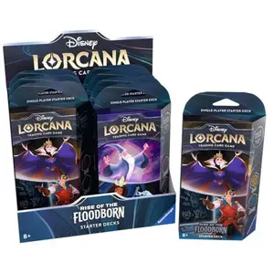 Comparateur de prix : Disney - Lorcana - Présentoir de 8 decks de démarrage - UK (Anglais, P...