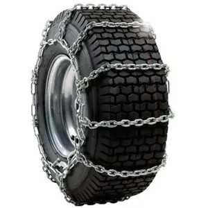 GARDEXX Paire de chaînes à neige pneu tracteur de pelouse 6.00-6 16x6.50-8 pas cher