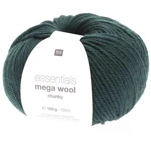 Laine à tricoter Essentials MEGA WOOL Chunky - 100GR - RICO Design(...... pas cher