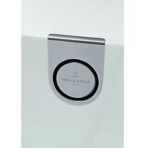 Comparateur de prix : Villeroy & Boch badwaste met toevoer voor oberon 2.0 chroom en wit gla...