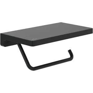 Villeroy & Boch, Dérouleur de papier toilette, Elements - Distributeur de papier toilette Striking avec tablette, 200 x 110 x 79 mm pas cher