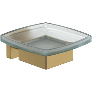 Villeroy & Boch, Distributeur de savon + porte-savon, Elements - Porte-savon Striking, 120 x 106 x 45 mm pas cher