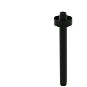 Bras plafond pour douche de tête VILLEROY ET BOCH Universal Showers rond Matt Black pas cher