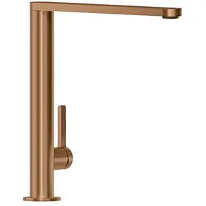 Robinet de cuisine - VILLEROY & BOCH - Finera - Hauteur 250mm - Pivotant - Economie d'eauVendu pargalaxus