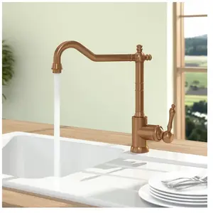 Comparateur de prix : Robinet rétro Villeroy & Boch AVIA 2.0 inox bronze cuivre mat Cuivre