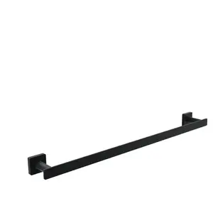 Barre porte-serviettes VILLEROY ET BOCH Elements - Striking Noir MatVendu parcdiscount