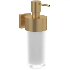 Villeroy & Boch, Distributeur de savon + porte-savon, Elements - Distributeur de savon Striking, 70 x 121 x 207 mm pas cher