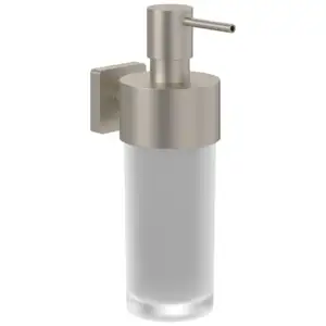 Villeroy & Boch, Distributeur de savon + porte-savon, Elements - Distributeur de savon Striking, 70 x 121 x 207 mm