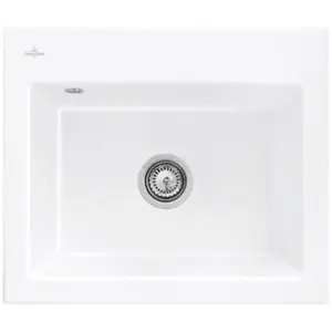 Evier de cuisine - VILLEROY ET BOCH - Subway 60 S - Blanc - 1 bac - 60...Vendu parcdiscount