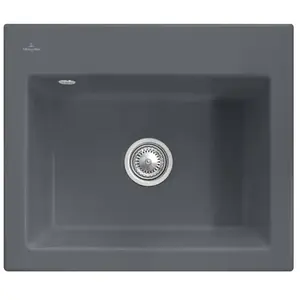 Evier de cuisine - VILLEROY ET BOCH - Subway 60 S - Graphite CeramicPl... pas cher