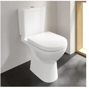 Villeroy & Boch, Cuvette toilettes + bidet, V&B WC au sol O.NOVO ti. 360x670mm bord de la chasse d'eau DF we C+Vendu pargalaxus