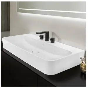 Villeroy & Boch, Lavabo, V&B lavabo FINION avec vidage caché ViFlow 10...
