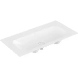 Villeroy & Boch, Lavabo, V&B lavabo armoire FINION sans PL 1000x500mm stone white C+ (500 mm, 1000 mm)