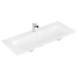 Villeroy & Boch, Lavabo, V&B lavabo armoire FINION avec vasque cachée ViFlow 1200x500mm Sto wh C+ (500 mm, 1200 mm)