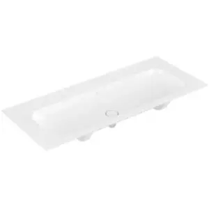 Villeroy & Boch, Lavabo, V&B lavabo armoire FINION sans PLV 1200x500mm stone white C+ (500 mm, 1200 mm)